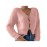 100% WOOL Cardigan | Autumn and Winter New Bow Single Breasted Sweater Coat with Long Sleeves and Lapel Collar