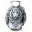 Men'S 3D Ice And Snow World Hoodie Featuring a White Tiger Design - a Long-Sleeve Casual Pullover with Drawstring Pockets, Adorned with Nature-Inspired Decorations And High-Quality Detailed Prints, Made from Machine-Washable Fabric, Plus Size